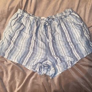 Boho stripped women’s shorts size Medium